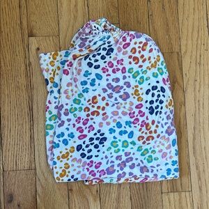 Little Sleepies Rainbow Leopard Standard Fitted Crib Sheet